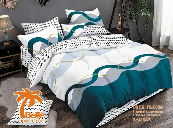 Parure de lit moderne 2 places