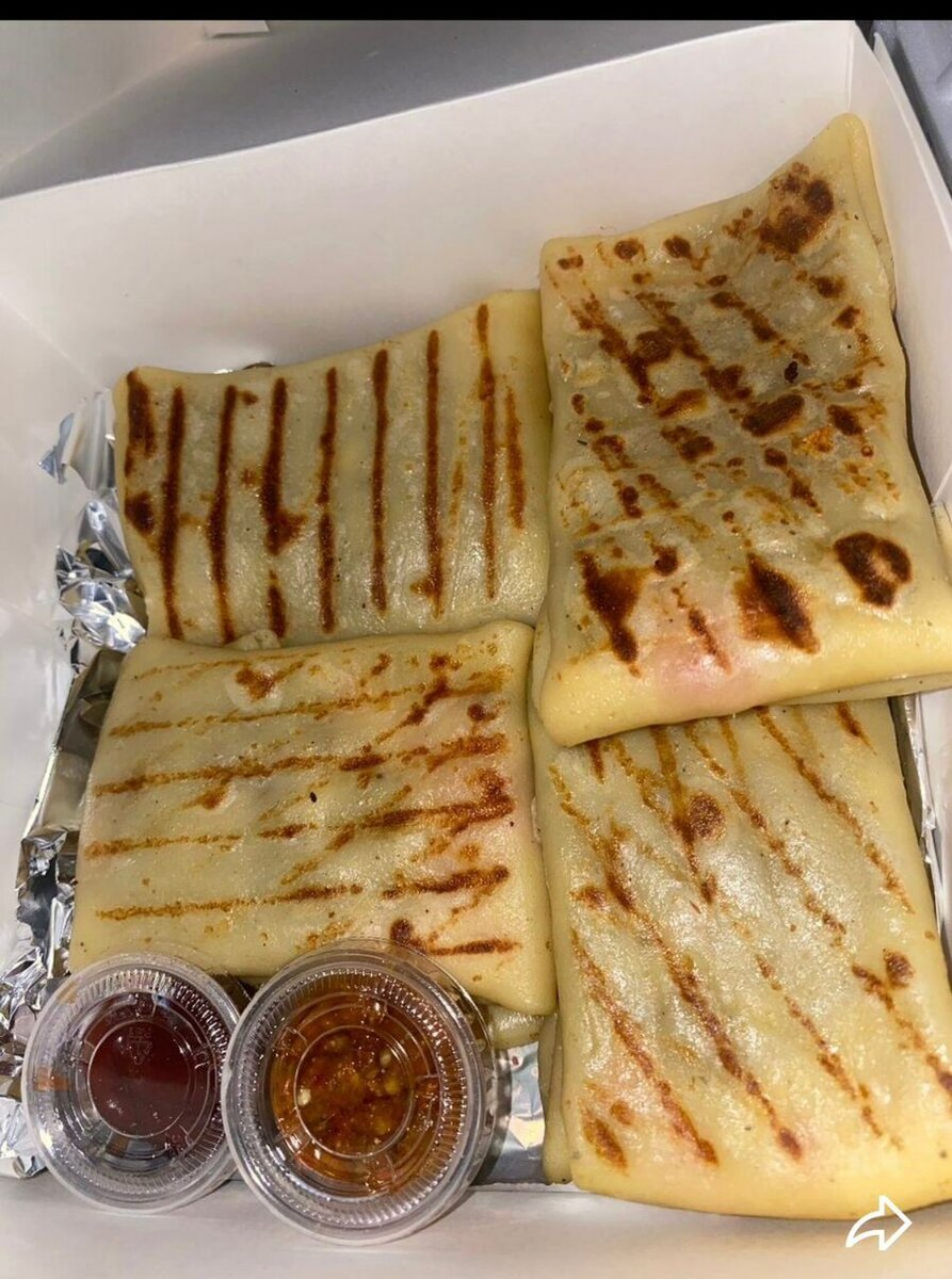 Délicieux crêpes salée