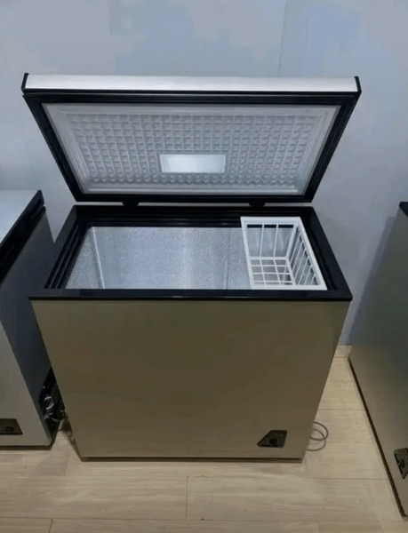 Congélateur coffre inox