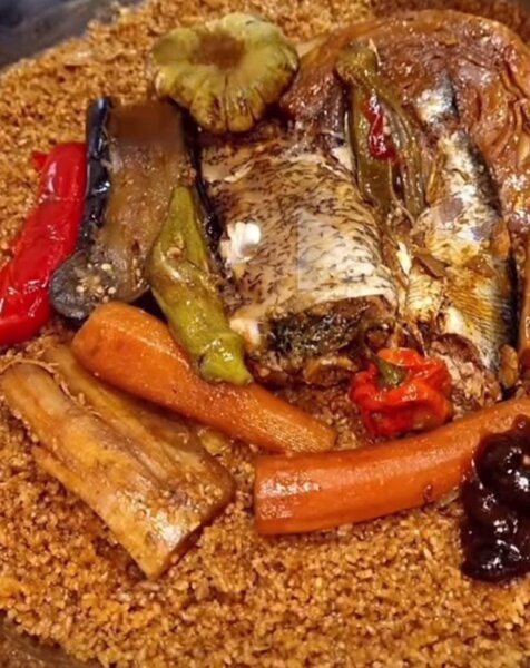 Couscous au poisson épicé