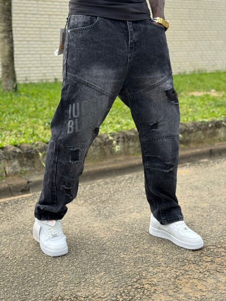 Jean baggy déchiré homme