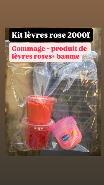 Kit Lèvres Roses Complet