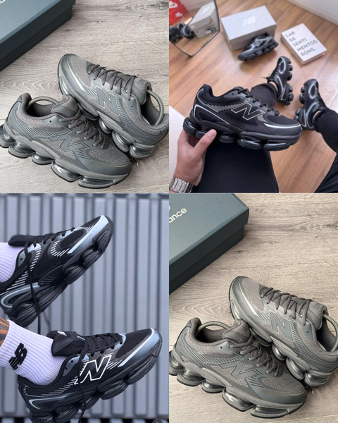 Baskets modernes grises