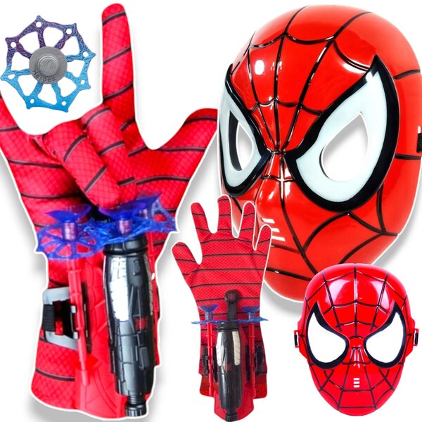Ensemble masqué spider-man