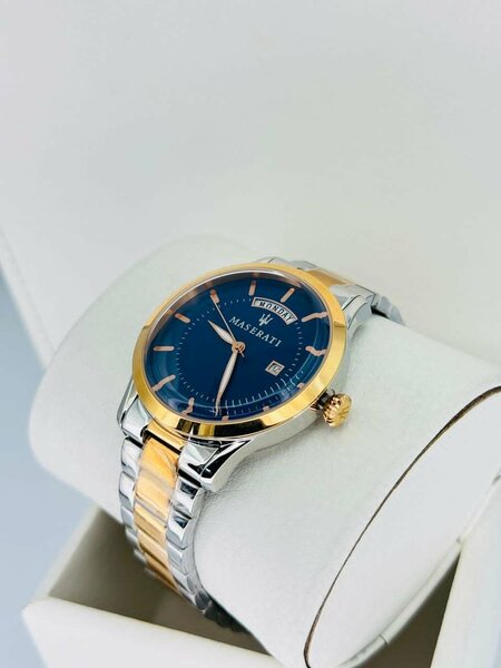 Montre de luxe en acier