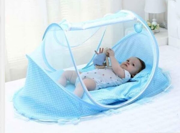 Tente portable bébé anti-moustiques