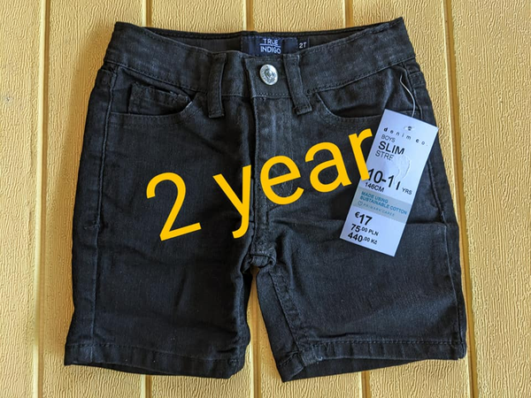 KIDS DENIM SHORTS