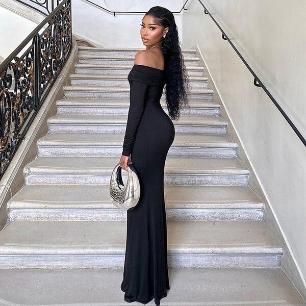 Robe longue élégante femme