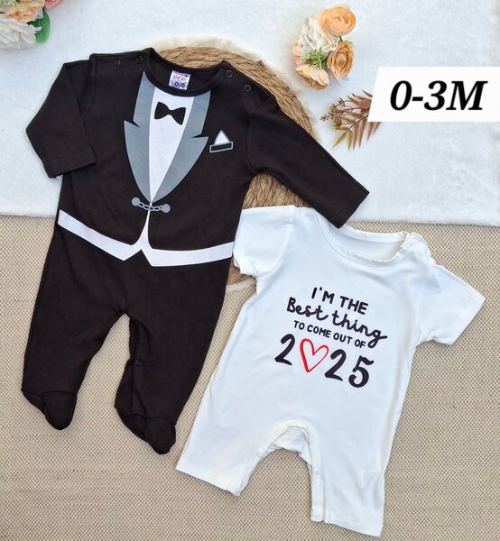 Ensemble Combinaison Garçon 0-3 Mois