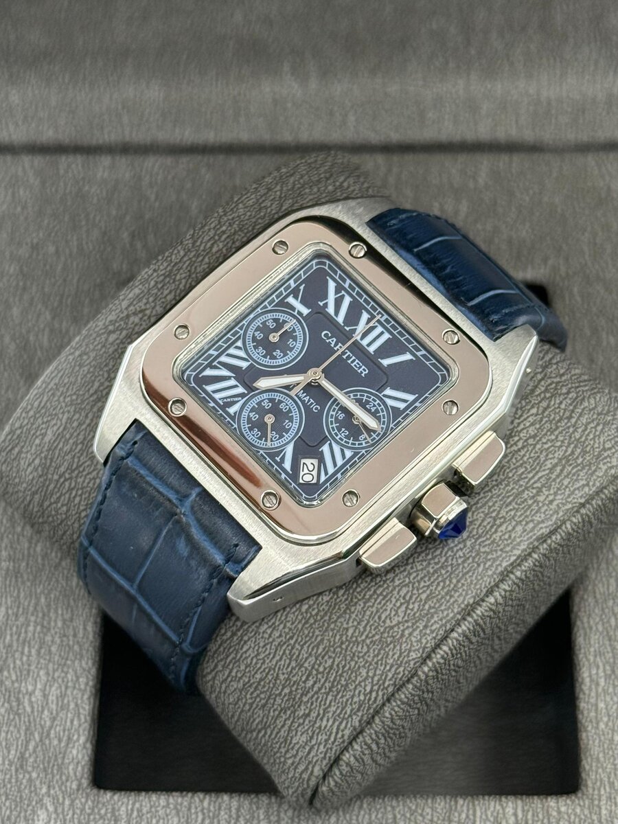 Montre Cartier élégante homme
