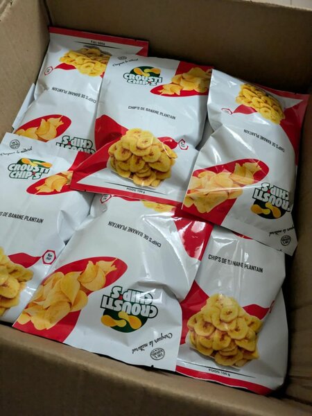 Chips de banane plantain