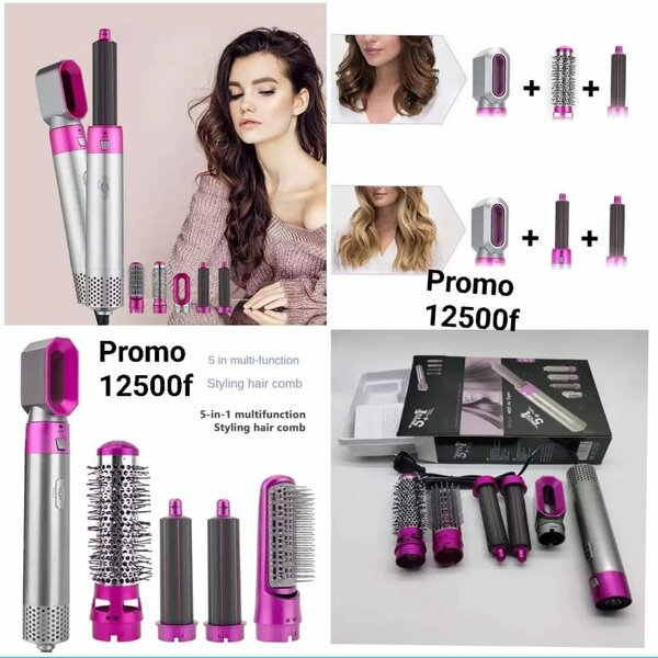  Kit Capillaire 5 en 1 Électrique 