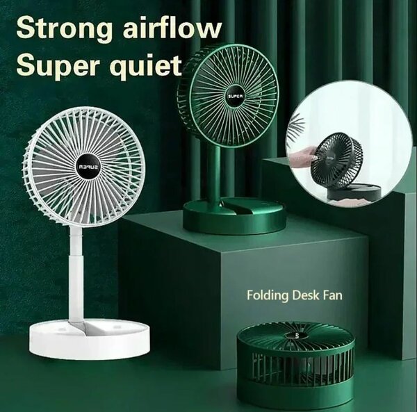 TELESCOPIC FOLDING FAN