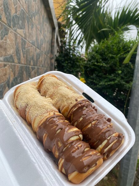 Donuts au cerelac&nutella