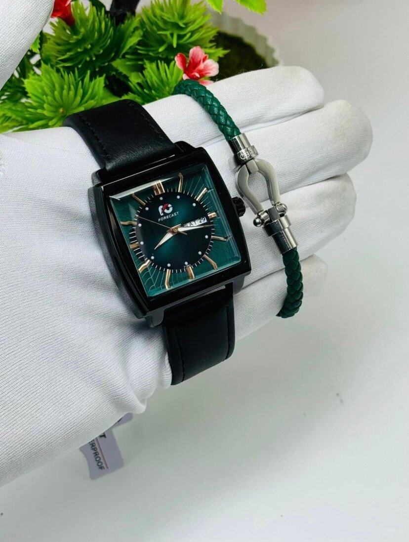 Montre bracelet élégante homme