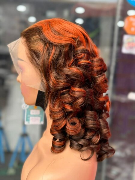 SDD Bouncy curl lace frontale