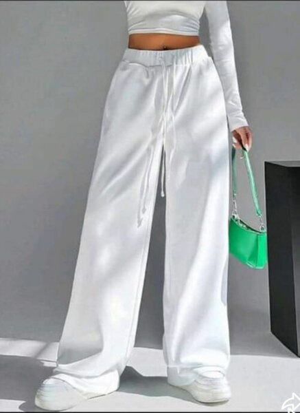 Pantalon Loungewear Blanc