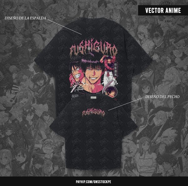 T-shirt Anime Jujutsu Kaisen