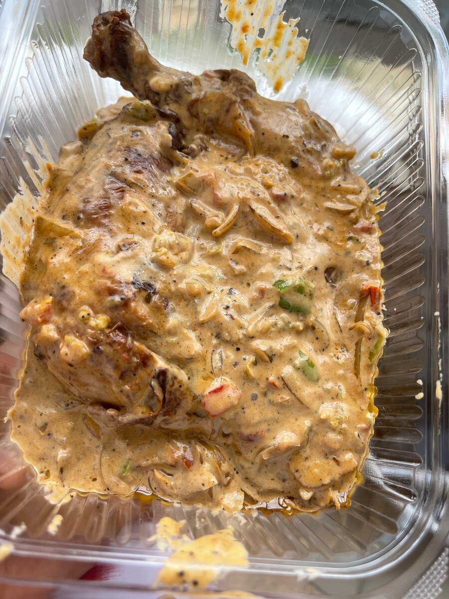 1 Poulet entier Sauté Crémeux