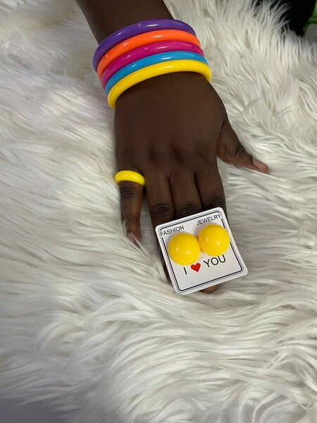 Bijoux Colorés Mode