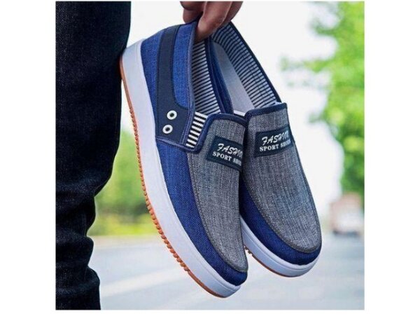 Mocassins décontractés en denim