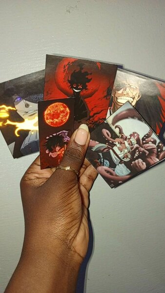 Cartes Anime personnalisé