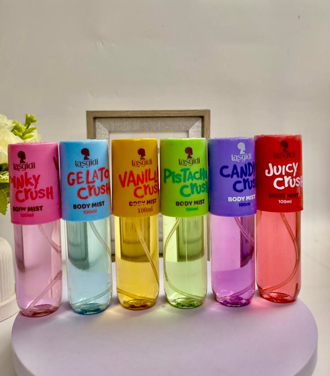 Brumes corporelles variées 100ml