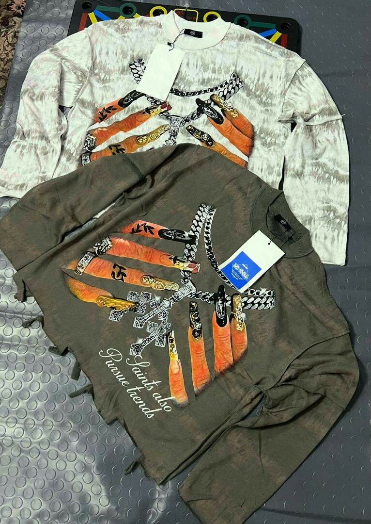 Sweatshirt tendance imprimé rock