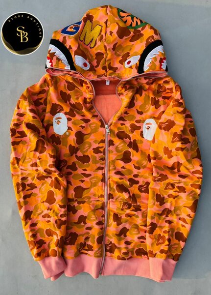 Veste à capuche camouflage