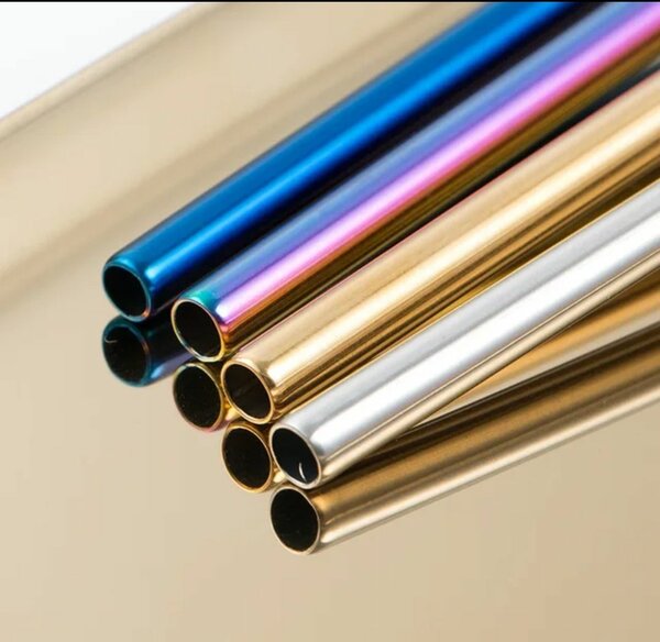 Pailles en acier inoxydable