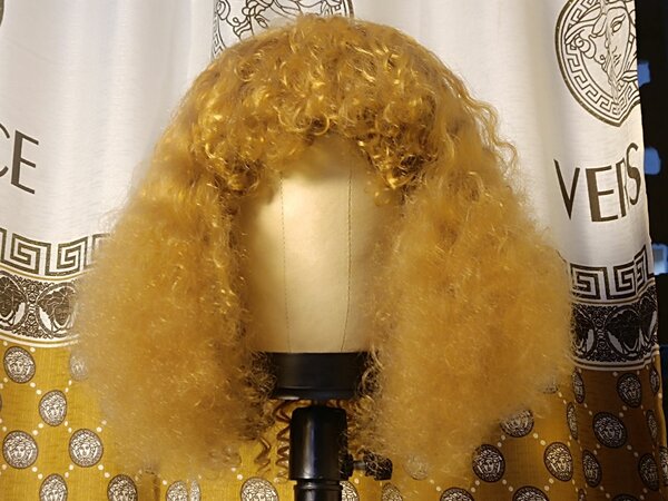 Curly Blonde Wig