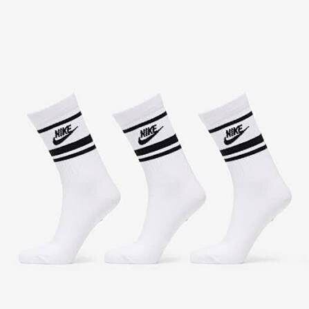 Chaussettes Nike blanches 3 paires