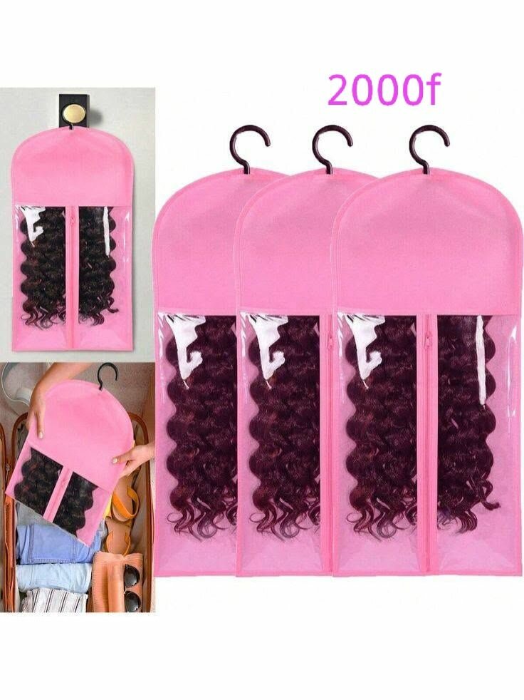 Housses de rangement pour perruques