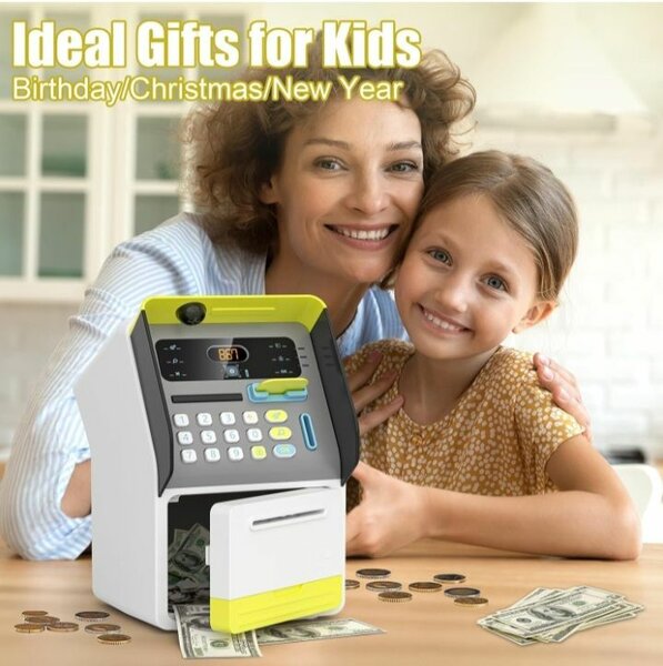 Coffre-fort bancaire jouet