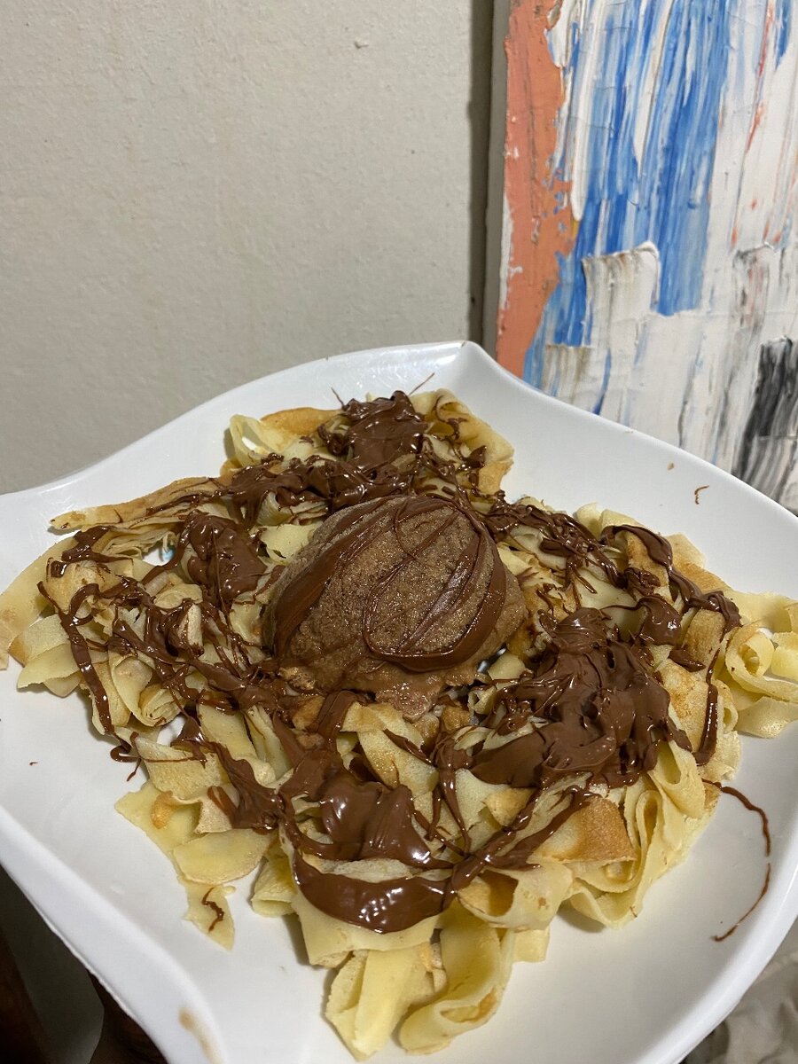 Fettucine au Nutella