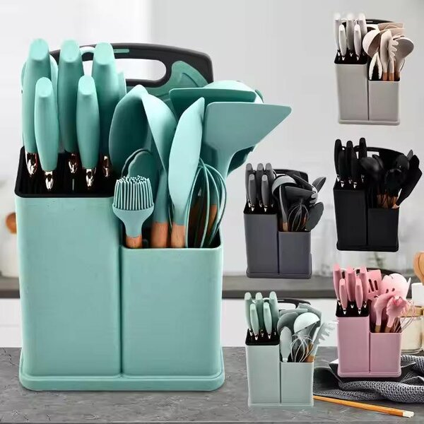 19-pieces knives and ladles