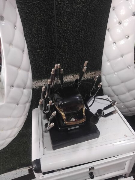 Tonging machine set, towel warmer, etc.