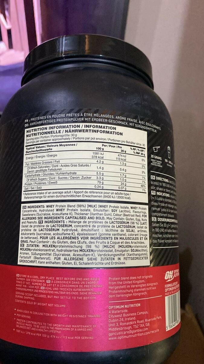 Gold Standard Whey Protein