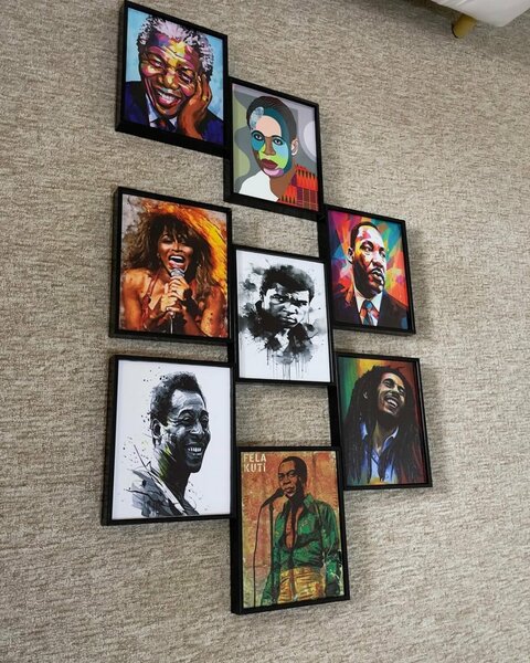 3D MODERN WALL FRAMES