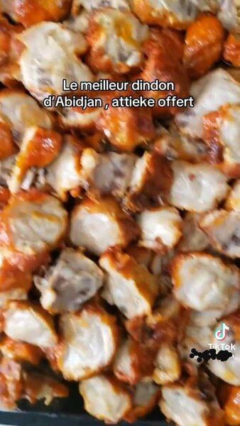 Dinde Grillée avec Attiéké