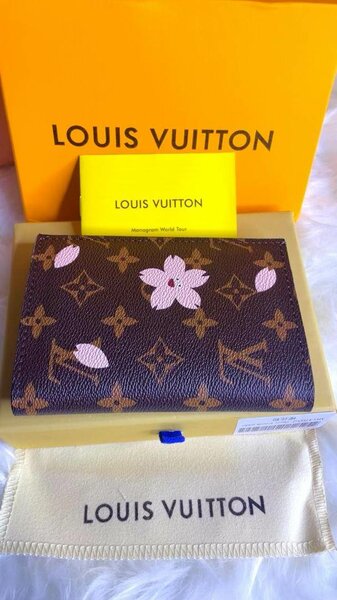 Porte-cartes Louis Vuitton Floral