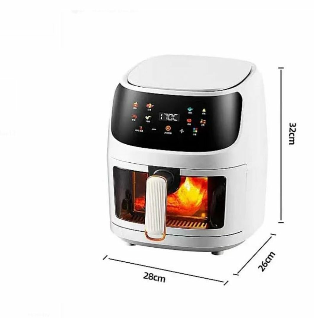 8L New Digital Smart Air Fryer
