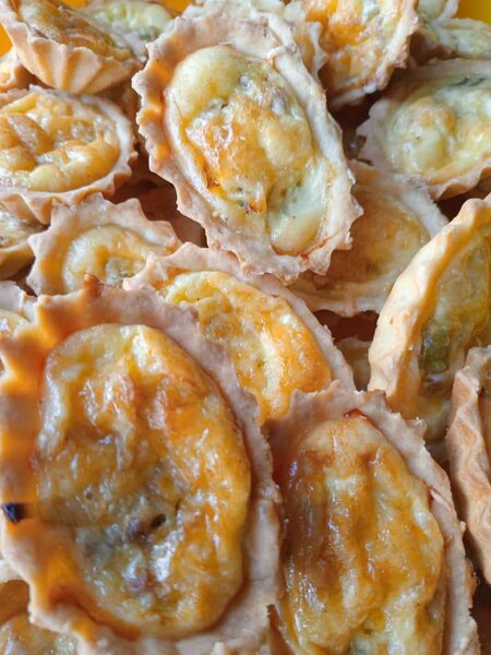 Mini quiches savoureuses