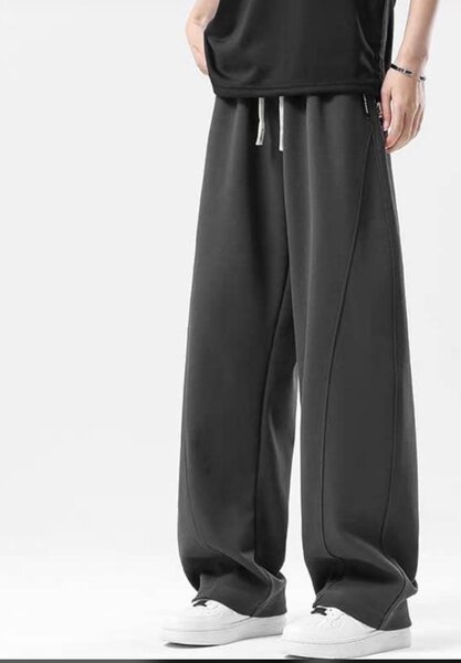 Pantalon large streetwear homme