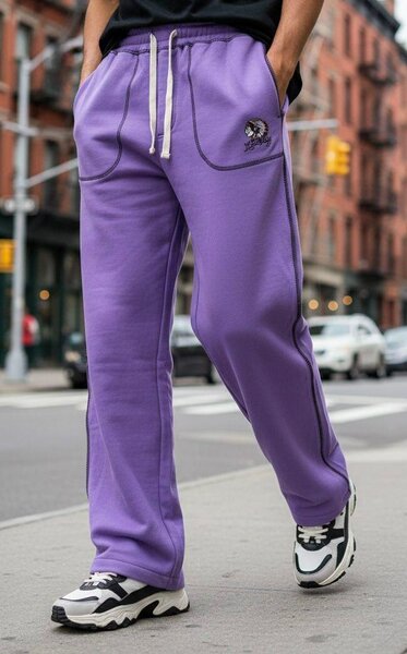 Pantalon de jogging violet