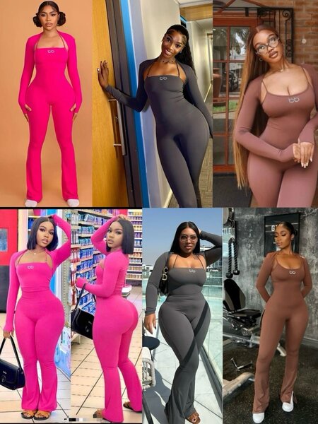 Combinaison moulante à manches longues