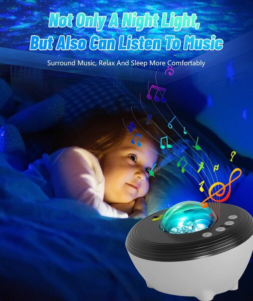 Projecteur Nuit LED Musique
