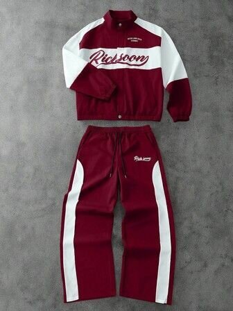 Ensemble survêtement rouge et blanc Redsoon