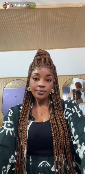 Extensions de cheveux tressés