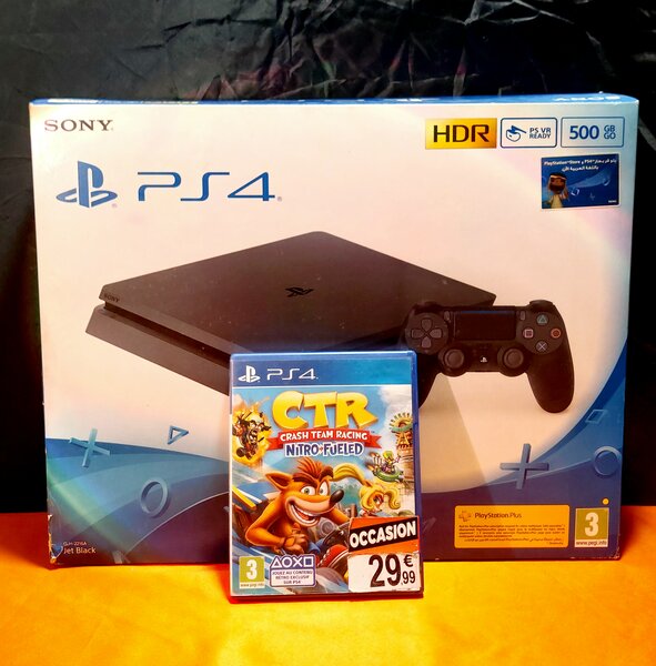 Console Sony PS4 500GB avec Jeux